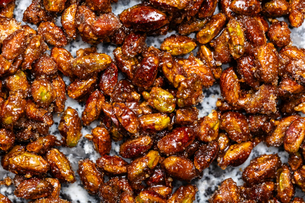 Pistaches caramélisées