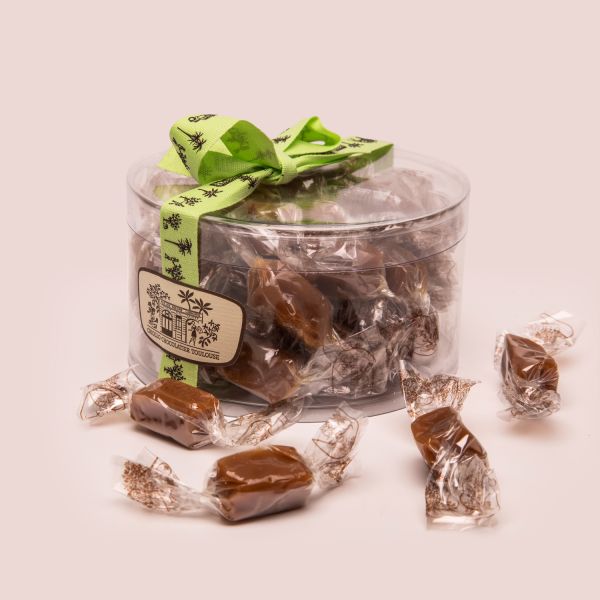 Tube d'assortiment de caramels 250g