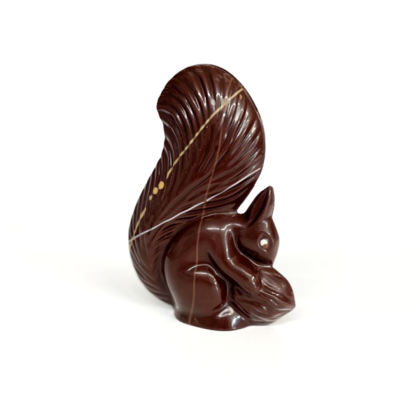 Écureuil en chocolat
