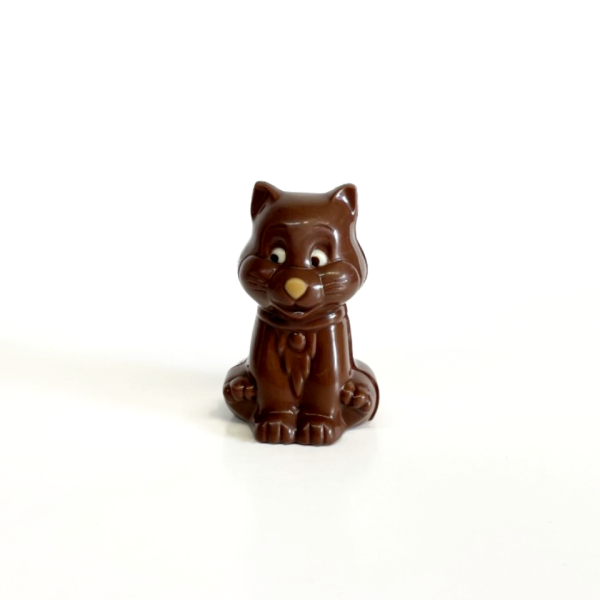 Chat en chocolat