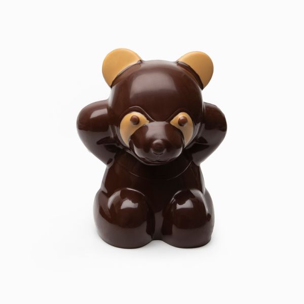 Panda en chocolat (petit modèle)