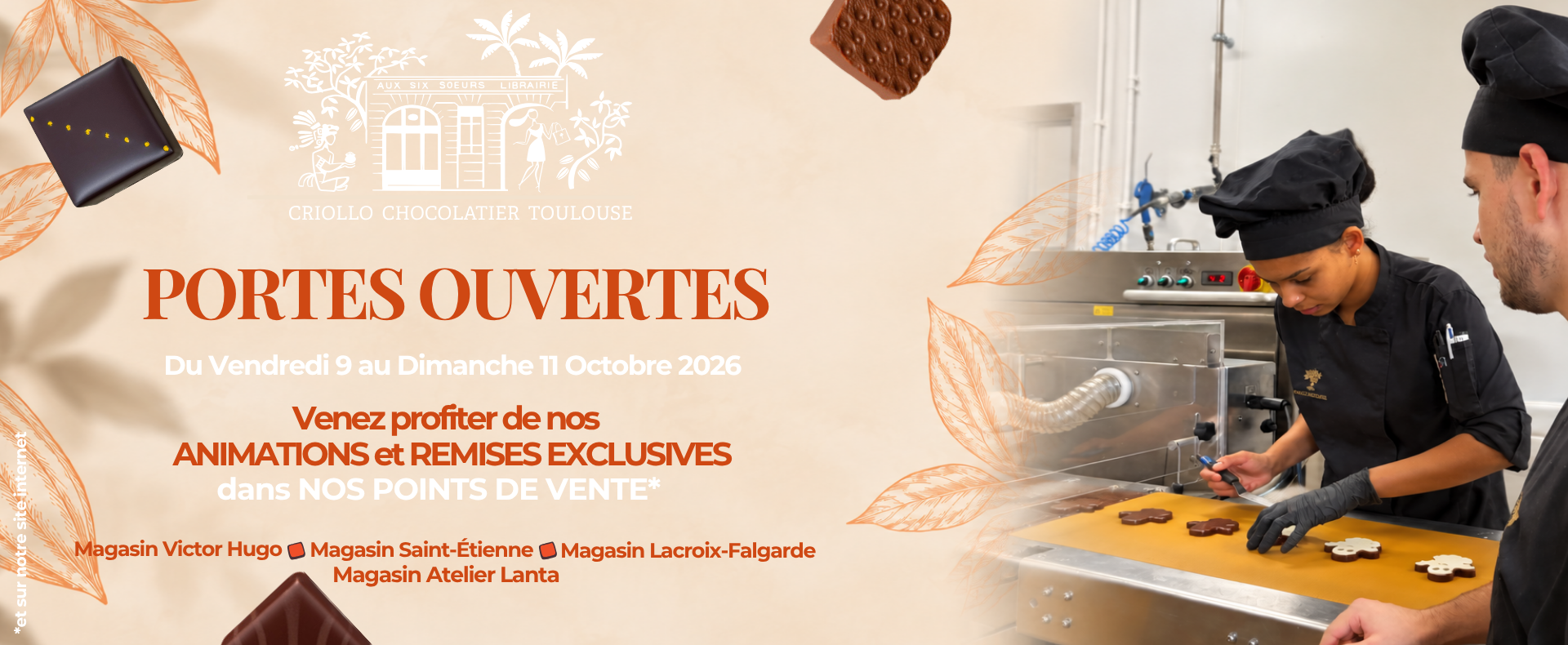 Dégustation chocolat