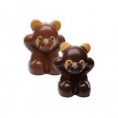 Panda en chocolat (petit modèle)