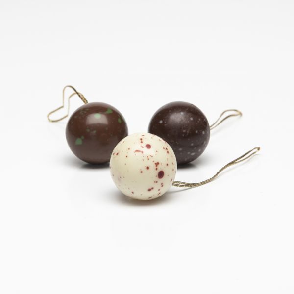 Boules de Noël tricolores
