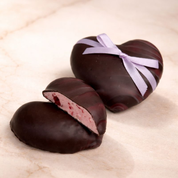 Cœur guimauve Saint-Valentin