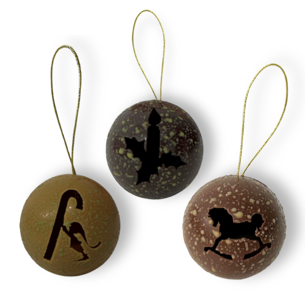 Boule de Noël Mouchetée