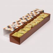 Réglette de 9 marrons