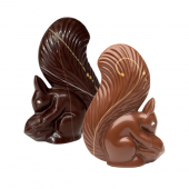Écureuil en chocolat