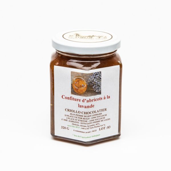 Confiture Abricot et Lavande