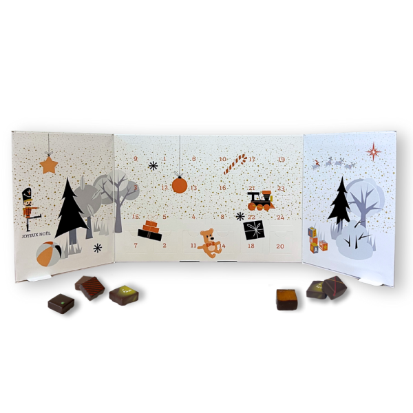 Calendrier de l'Avent 24 bonbons