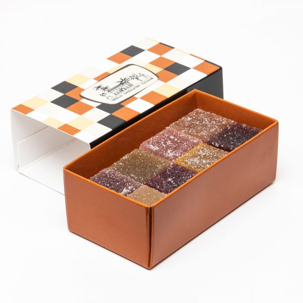 COFFRET PATE DE FRUITS TRANSPARENT < Made In France Box > 145G