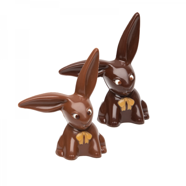 Lapin en chocolat (petit modèle)