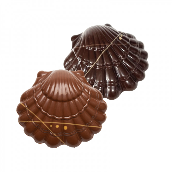 Coquille Saint Jacques en chocolat