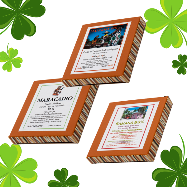 Lot de Tablettes Saint Patrick