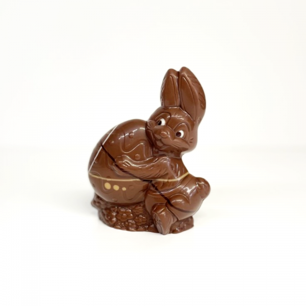 Lapin oeuf en chocolat