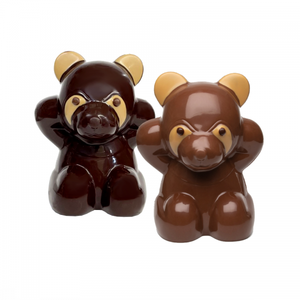 Panda en chocolat (grand modèle)