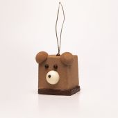 Boule de Noël Nounours au chocolat
