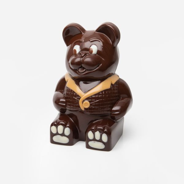 Ours Teddy en chocolat (grande taille)