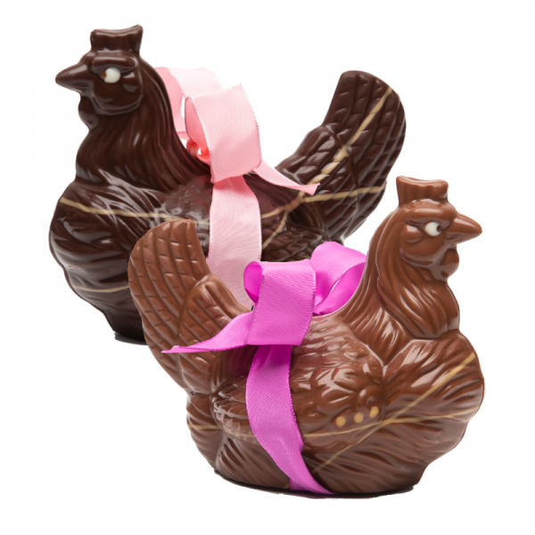 Poulette en chocolat (petit modèle)