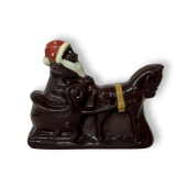Père Noël Traineau en chocolat