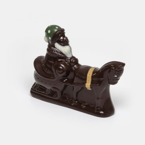 Père Noël Traineau en chocolat
