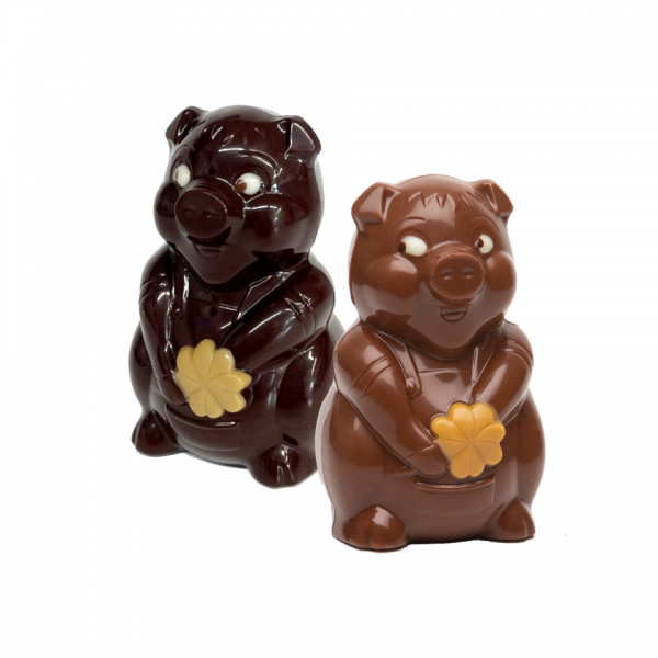 Cochon en chocolat