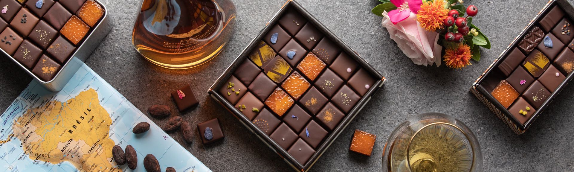 Assortiments de chocolats