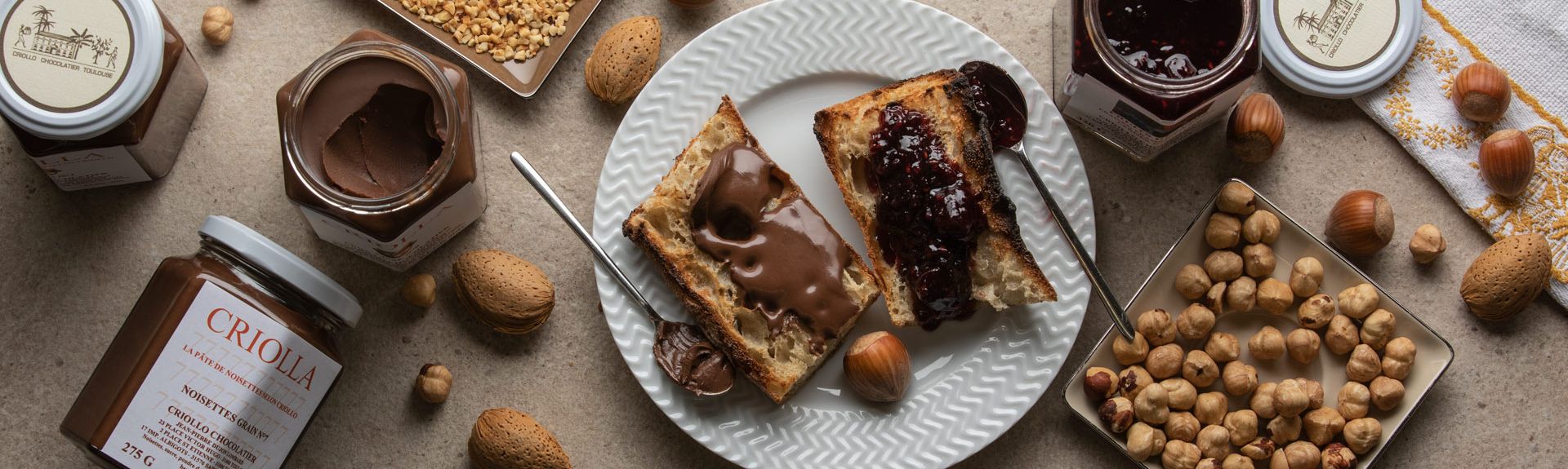 Pâtes à tartiner et Confitures
