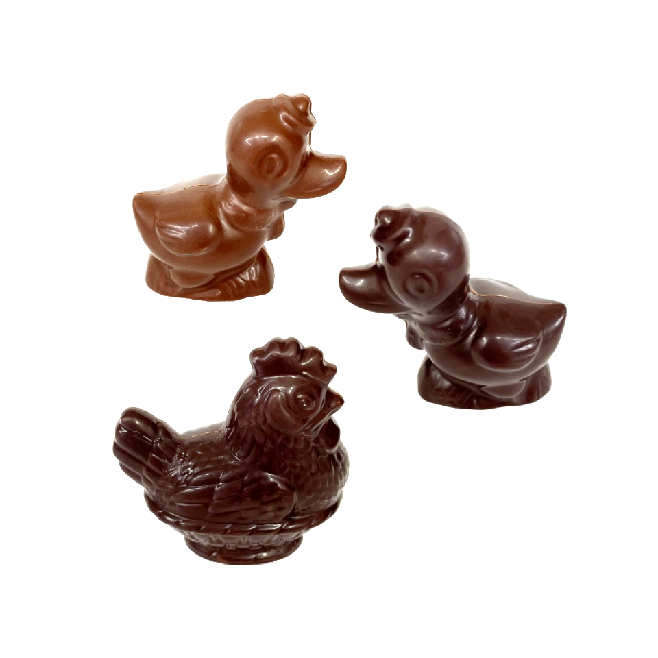 Bouchée Basse-Cour en chocolat