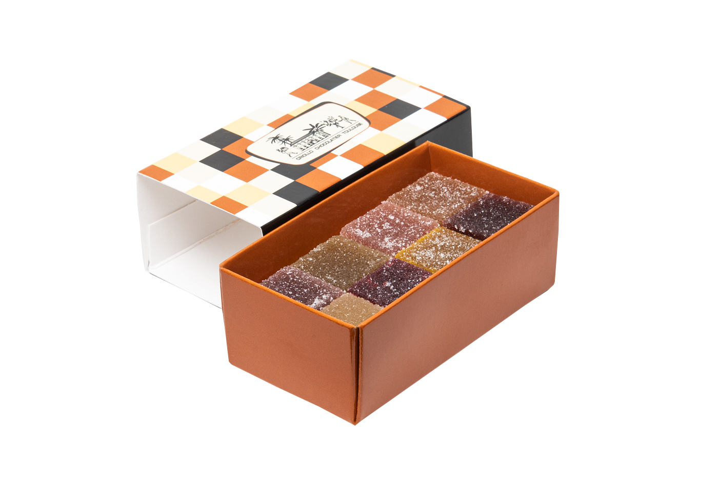 Coffret de pâtes de fruits 8 pièces