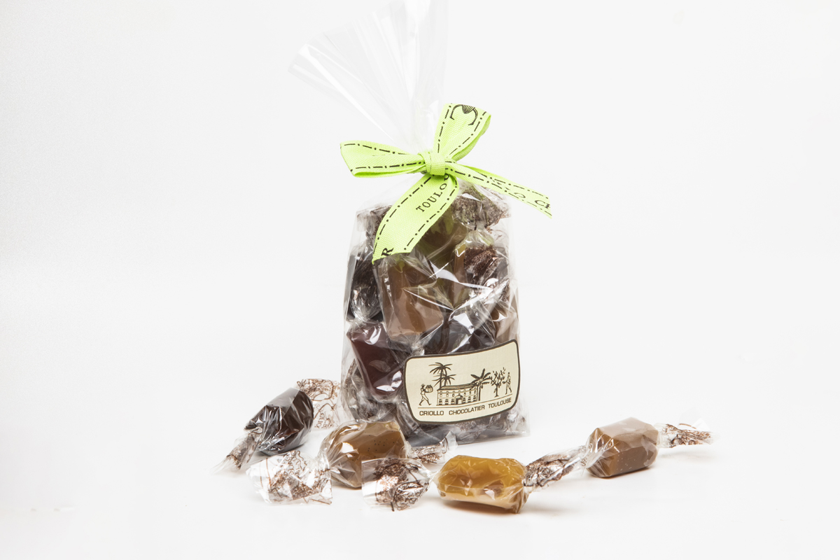 Sachet d'assortiment de caramels