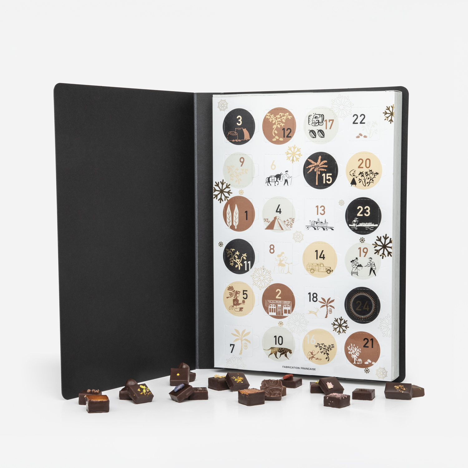 Calendrier de l'Avent 24 bonbons